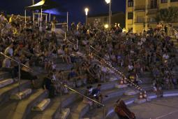 Más de medio millar de personas disfrutaron de la primera sesión del Cine de Verano de Paterna