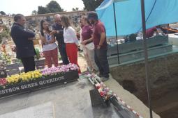 Paterna autoriza los trabajos de exhumación en las fosas 91 y 92 del cementerio municipal