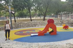 El Ayuntamiento finaliza la remodelación del parque infantil de Santa Rita