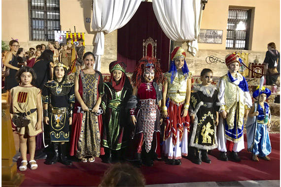 Paterna celebra la primera representación infantil del acto de Entrega de Paterna al Rey Jaume I 