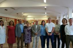 Julio Fernández en la presentación de las inversiones de los centros de salud y consultorios auxiliares del departamento de Salud Arnau de Vilanova- Lliria 2017