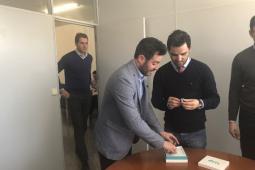 El Alcalde de Paterna ha visitado la startup paternera Liip