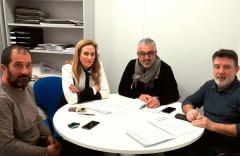 Reunió dels Tinents d’Alcaldia Juanma Ramón i Carles Martí s’han reunit este matí amb el Director General de l’IVASS, Angel Buenafé i la Directora Territorial Isabel Serra
