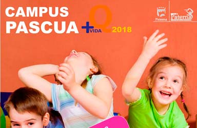 Deportes organiza la II edición del Campus de Pascua para los niños/as de Paterna