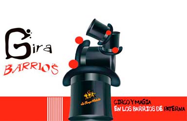 Talleres de circo y espectáculos de magia recorrerán los sábados barrios de Paterna 