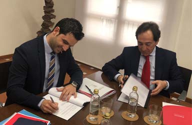 Paterna Ciutat d'Empreses i Port Mediterrani signen un conveni