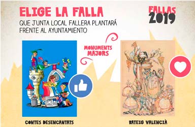 Los vecinos de Paterna volverán a elegir el diseño de sus fallas municipales