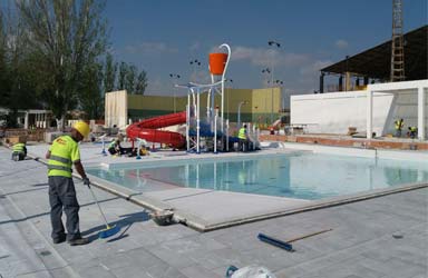 Paterna ultima las obras de su nueva piscina de verano 