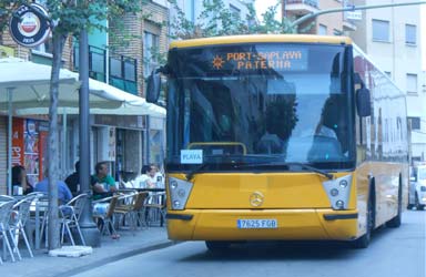 Paterna posa en marxa el bus a la platja el 30 de juny