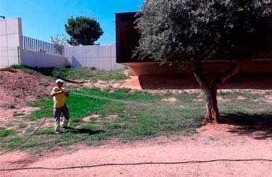 Paterna intensifica la neteja dels pipicanes davant l'arribada de la calor  