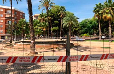 El Ayuntamiento comienza la 2ª fase de remodelación del Parque de Alborgí 