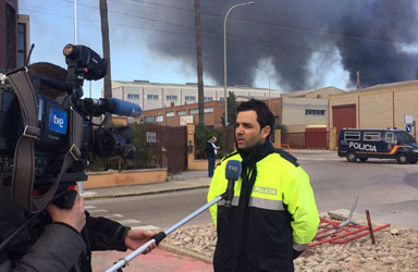 Paterna bonifica con el 95% los impuestos de las empresas afectadas por el incendio de Indukern