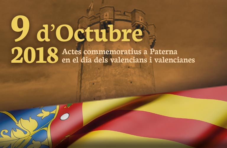 Paterna es bolca amb els actes commemoratius del 9 d’Octubre