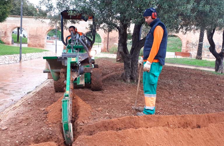 Paterna finaliza las obras de mejora del parque del barranco del Sau de Santa Rita