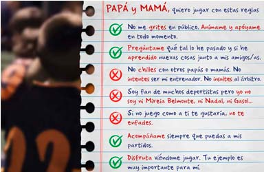 Paterna lanza una campaña de concienciación del juego limpio infantil