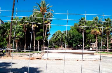 El Ayuntamiento readapta la reforma del Parque del Alborgí a la petición de la asociación de vecinos del barrio 