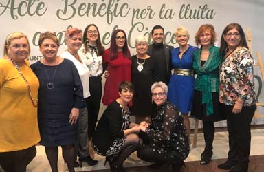 Paterna recapta 7.500 euros en el sopar benèfic contra el Càncer