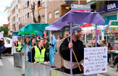 La cabalgata del Ninot y la Orquesta Montecarlo protagonizan el primer fin de semana fallero de Paterna