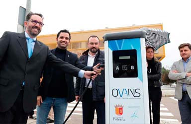 Paterna acoge el primer proyecto piloto de coche eléctrico compartido de la Comunitat