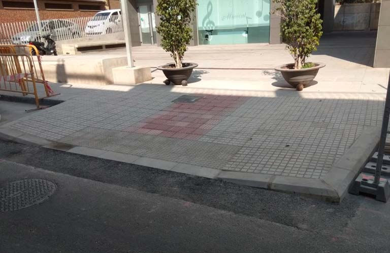 Paterna mejora la movilidad peatonal del entorno del Auditorio en el barrio de Santa Rita
