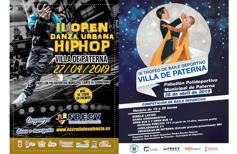 Paterna se convierte en epicentro del baile deportivo durante el fin de semana