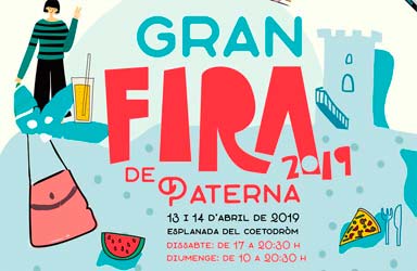 Más de medio centenar de comercios y asociaciones participan en la Gran Feria de Paterna que se celebra este fin de semana