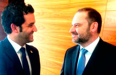 Sagredo: “Estamos satisfechos con la sensibilidad del Ministro Ábalos con Paterna y Fuente del Jarro”