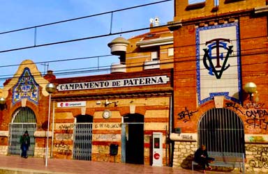 Paterna solicita a FGV la cesión de la Estación de Campamento para restaurarla y recrear el escenario de Dolor y Gloria