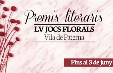 Últimos días para presentarse al certamen literario Jocs Florals de Paterna