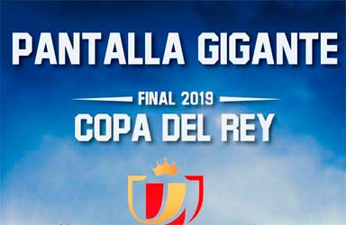 El Ayuntamiento de Paterna retransmitirá la final de la Copa del Rey en pantalla gigante