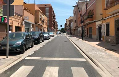 El Ayuntamiento de Paterna retomará las obras de la C/Jacinto Benavente tras entrar la adjudicataria en concurso de acreedores