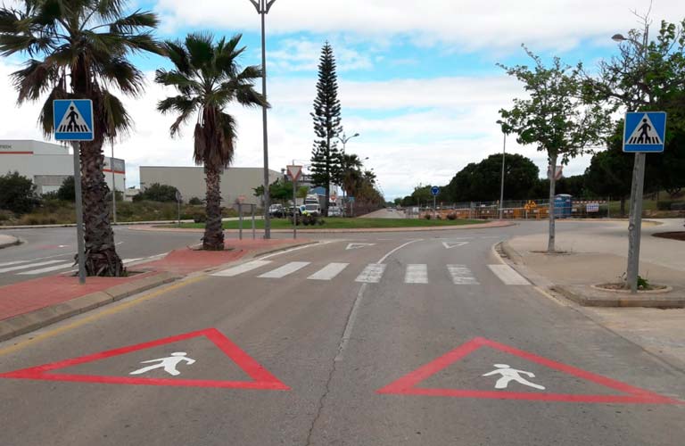 Paterna finaliza la señalización de la zona para runners y ciclistas en el entorno del parque empresarial Táctica 