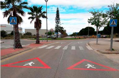 Paterna finalitza la senyalització de la zona per a runners i ciclistes a l'entorn del parc empresarial Tàctica
