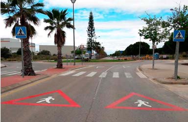 Paterna finaliza la señalización de la zona para runners y ciclistas en el entorno del parque empresarial Táctica 