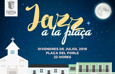 La plaza del Pueblo de Paterna se llena de jazz durante el mes de julio