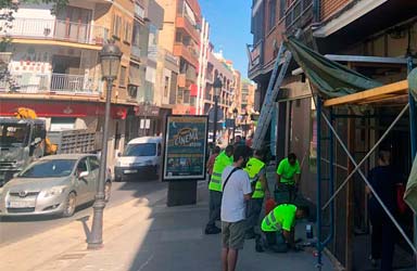 Paterna comienza a proteger la calle Mayor para acoger la Cordà