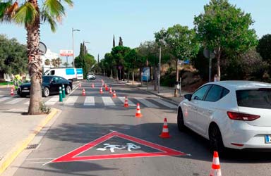 L'Ajuntament de Paterna reforça la seguretat per als vianants en l'entorn escolar del Liceu Francés