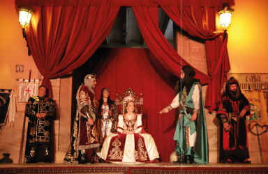 Concluyen las Fiestas de Moros y Cristianos de Paterna con el acto de entrega de llaves al Rey Jaume I