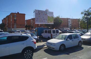 Paterna ultima la creación de más de 100 nuevas plazas de aparcamiento frente al entorno de las cuevas y la Torre