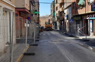 El Ayuntamiento inicia la remodelación integral de la calle San Antonio