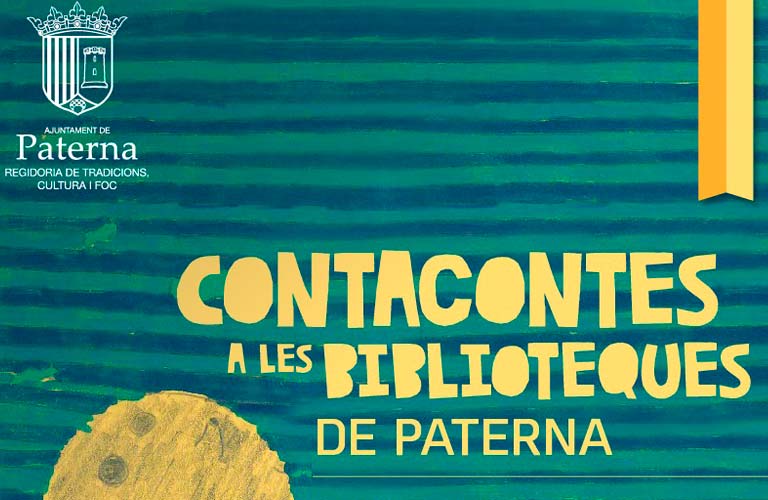  Las bibliotecas de Paterna acogerán cuentacuentos para animar la lectura entre el público infantil