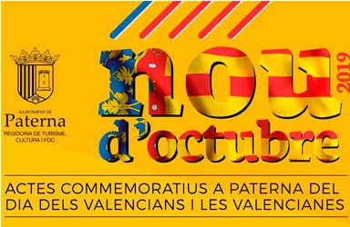 Paterna conmemora el 9 de octubre con una Cordà especial y una extensa programación de actos