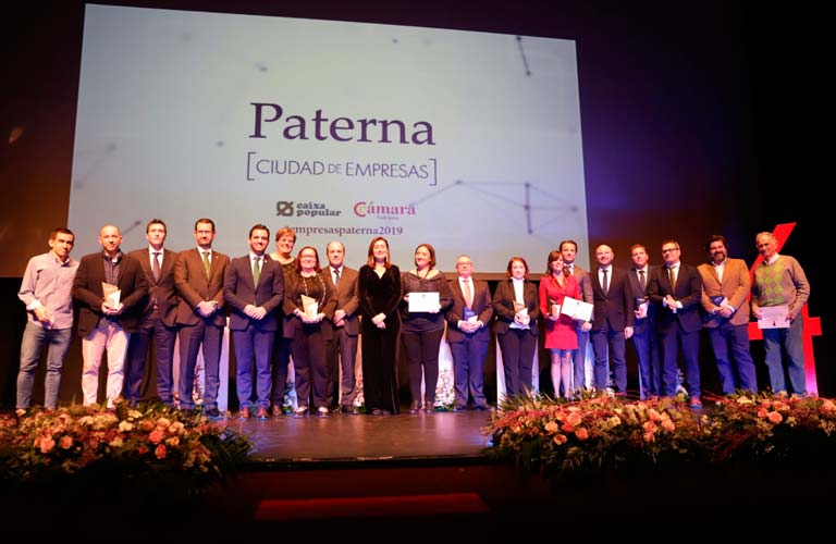 El empresariado valenciano se da cita en la IV edición de los Premios Paterna Ciudad de Empresas 