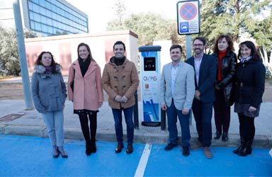Paterna suma un nuevo punto de recarga de vehículos eléctricos en el Parque Tecnológico