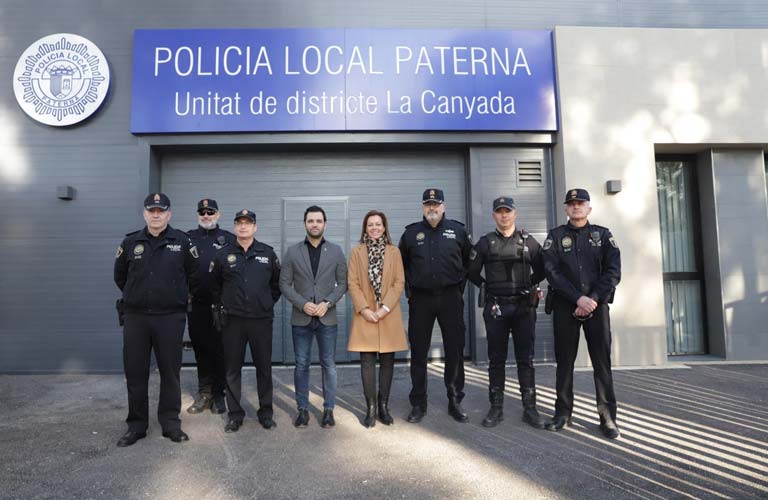 Comienza a funcionar el retén de la Policía Local de La Canyada