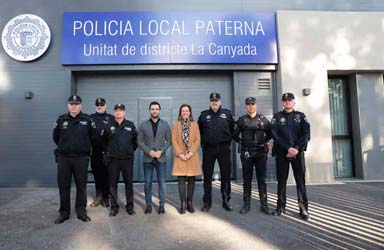 Comienza a funcionar el retén de la Policía Local de La Canyada