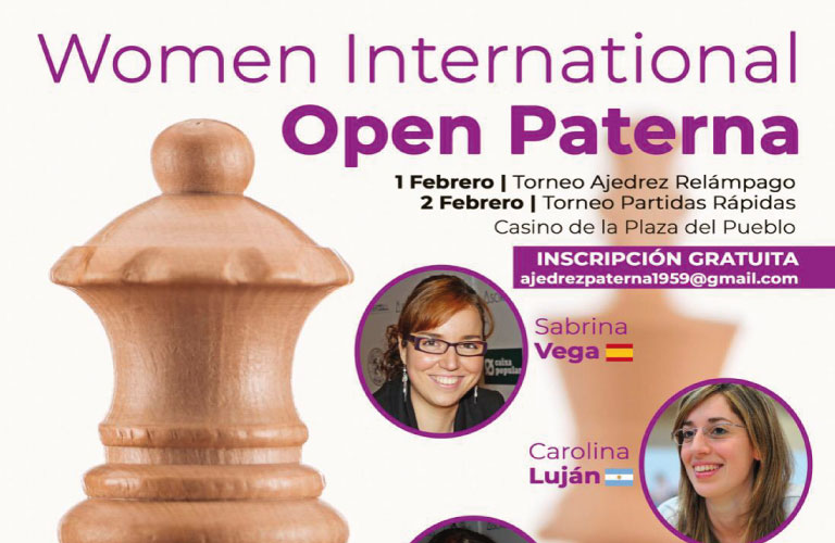 Les jugadores d'escacs més importants del món es donen cita en el Open Internacional Femenins Escacs de Paterna