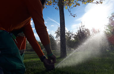Sagredo anuncia la reutilización de 3’5 millones m3 de agua depurada para riego de parques, jardines y huerta en Paterna