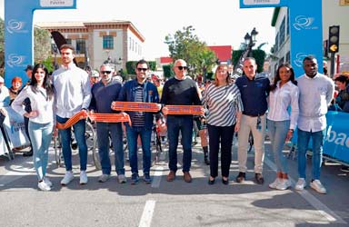 Éxito de público en la Volta a la Comunitat a su paso por Paterna 