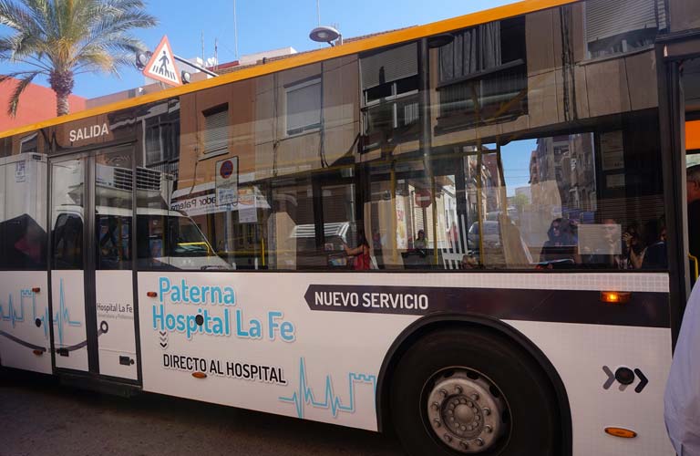 El transporte municipal de Paterna será gratuito durante el estado de alarma